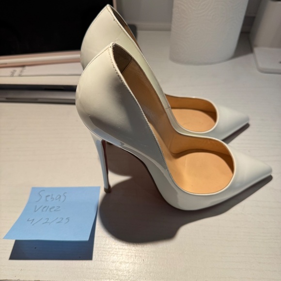 White So Kates Christian Louboutin - Picture 2 of 5